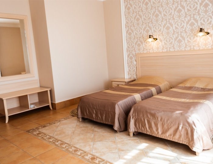 Корпус 1. Стандартный номер с двумя раздельными кроватями - Отель «Беккер»