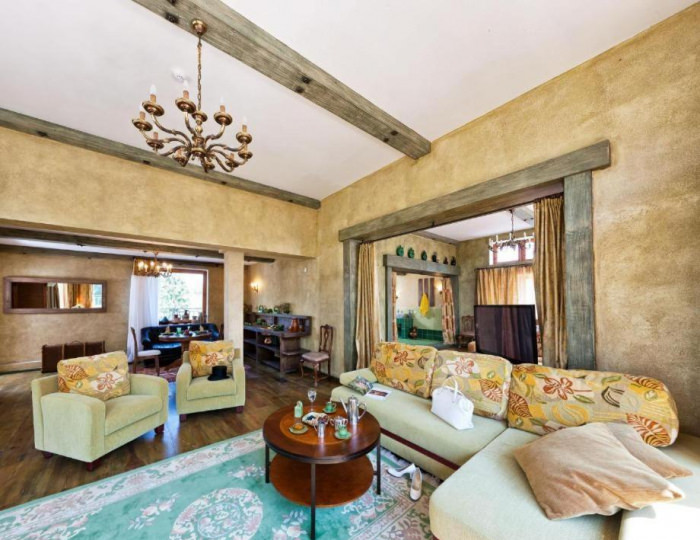 1-комнатные апартаменты студия с 1 двуспальной кроватью - Отель Chalet Apartments / Шале Апартмент Звенигород