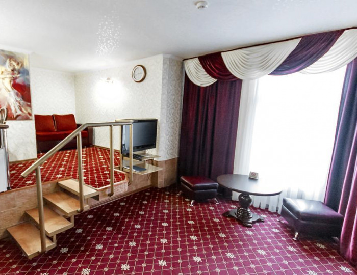 Номер улучшенный с 1 двуспальной кроватью - Отель «Наутилус» Пятигорск