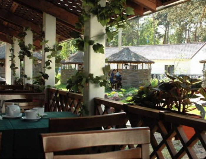 Веранда ресторана «Братья Райт» - Парк-отель «Русский» (бывш. «Дракино»)