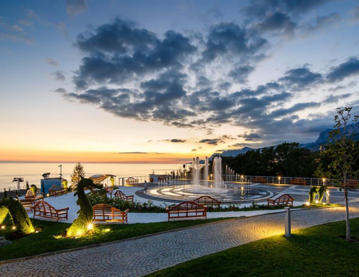 Поющий фонтан - СКК Мрия Резорт & Спа