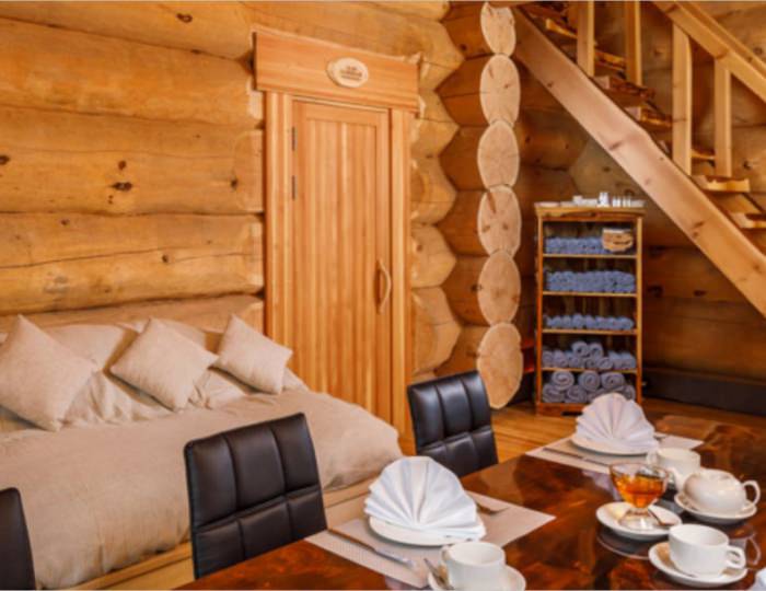 Алтайская баня - СКК Мрия Резорт & Спа