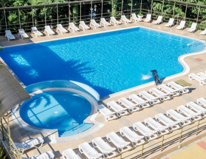 Открытый бассейн - Пансионат «Орбита-1»