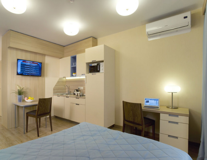 Студия Стандарт 2-местный DBL 1-компатный - Отель «Гранд Каньон» Санкт-Петербург