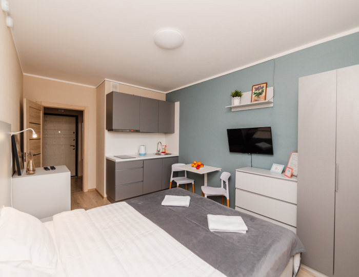 Студия 2-местный студио 22 кв.м - Апартаменты Like / Лайк Санкт-Петербург