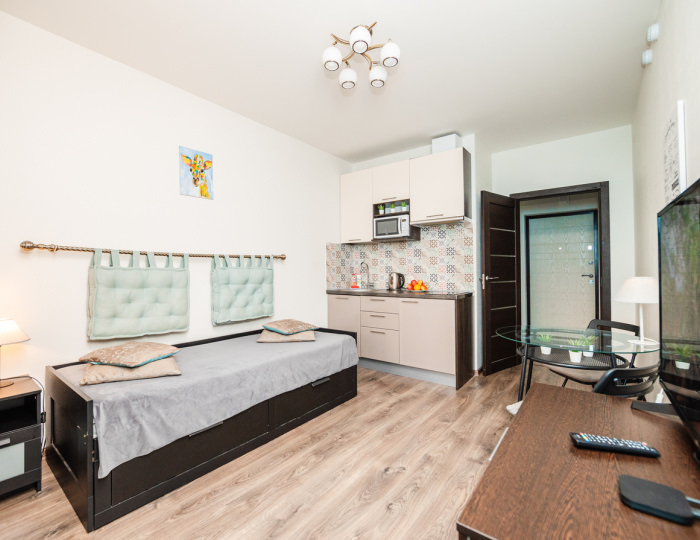 Студия 2-местная студия с балконом 845 - Апартаменты Like / Лайк Санкт-Петербург