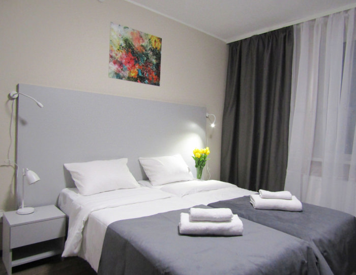 Студия 2-местный студио комфорт 28 кв.м. - Апартаменты Like / Лайк Санкт-Петербург