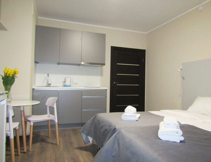 Студия 2-местный студио комфорт 28 кв.м. - Апартаменты Like / Лайк Санкт-Петербург