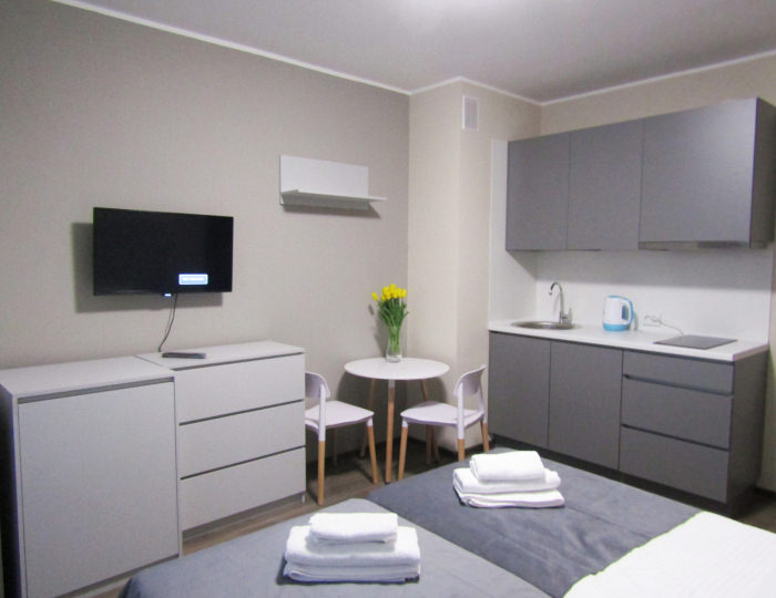 Студия 2-местный студио комфорт 28 кв.м. - Апартаменты Like / Лайк Санкт-Петербург