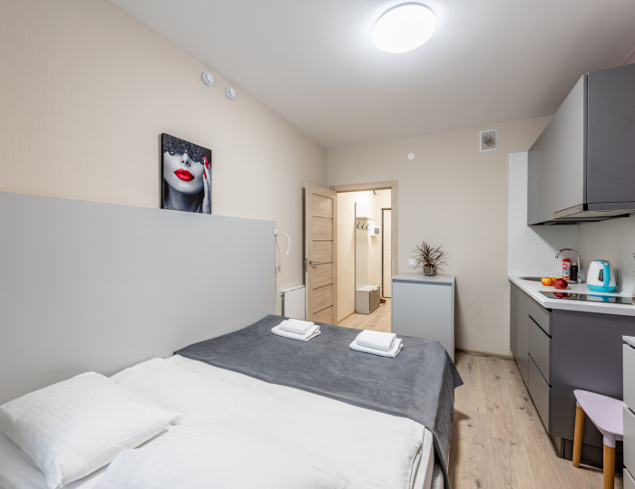 Студия 2-местные студио эконом 18 кв.м. - Апартаменты Like / Лайк Санкт-Петербург