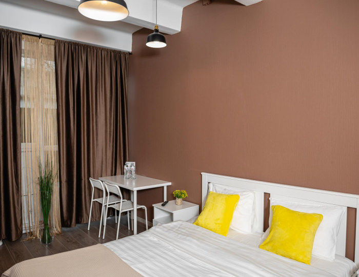 Номер комфорт улучшенный с 1 двуспальной кроватью - Отель Smart Hotel / Смарт Санкт-Петербург