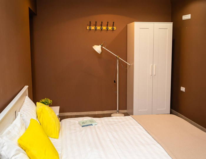 Номер комфорт улучшенный с 1 двуспальной кроватью - Отель Smart Hotel / Смарт Санкт-Петербург