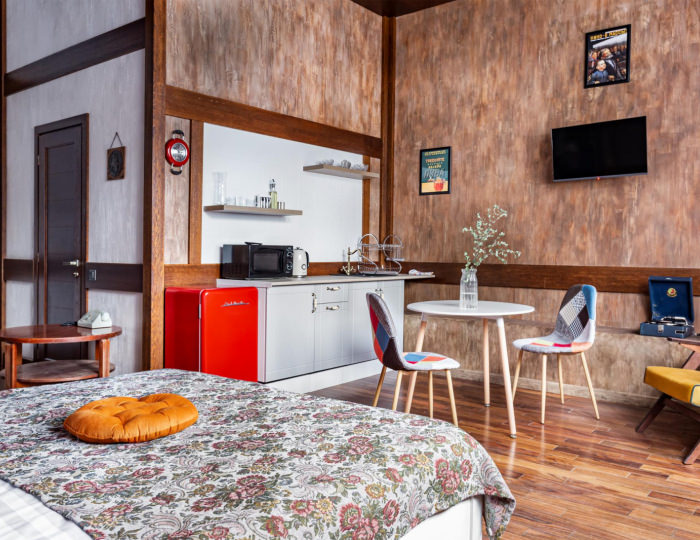 1-комнатные апартаменты улучшенные - Отель Smart Hotel / Смарт Санкт-Петербург