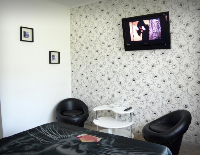 Люкс Черно - Белый - Отель «Калифорния» Бийск