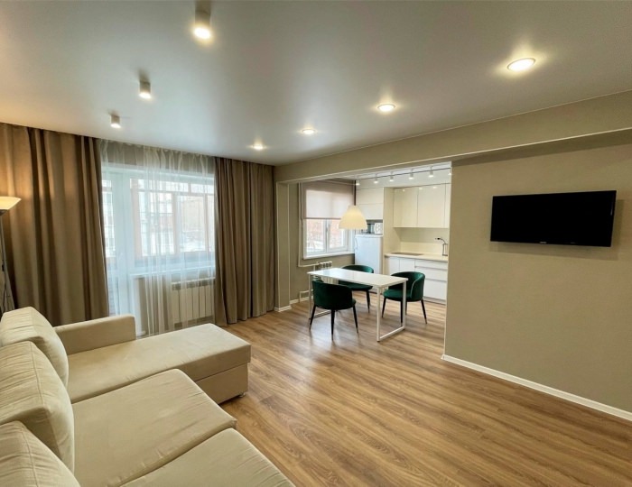 Липового 64 2-ком Апартаменты - Апартаменты «Добрые сутки»