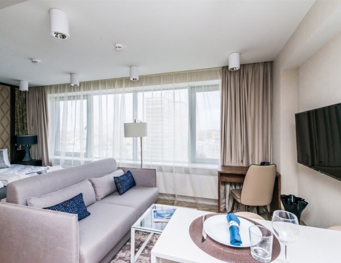 Студия - Апарт-отель Intermark Residence / Интермарк Резиденс