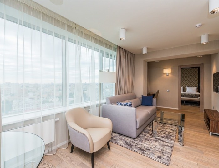 Апартаменты с 2 спальнями - Апарт-отель Intermark Residence / Интермарк Резиденс