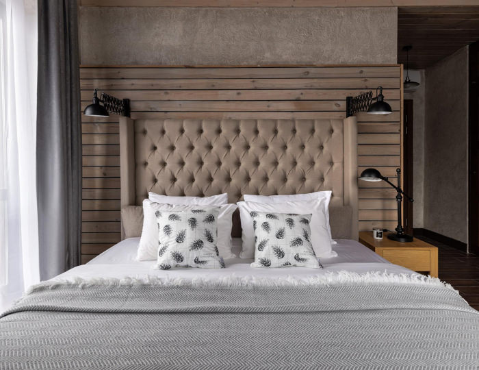 Номер комфорт с 1 двуспальной кроватью - SPA-Отель «Хюгге на озере» Санкт-Петербург