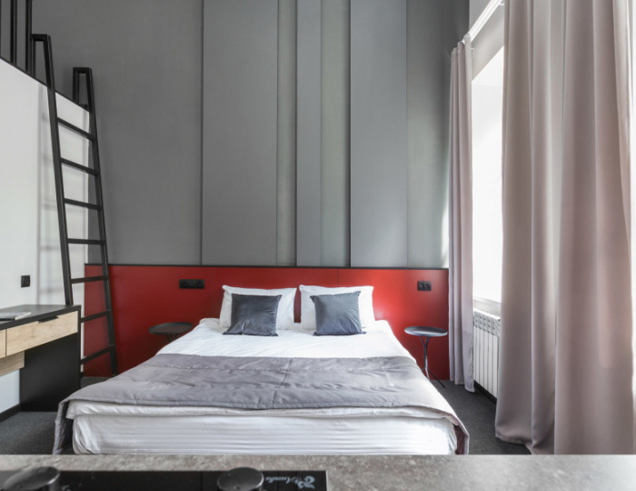 Студия 4-мест. 2-уров. - Гостиница Greenfeel Smolensk / Гринфил Смоленск