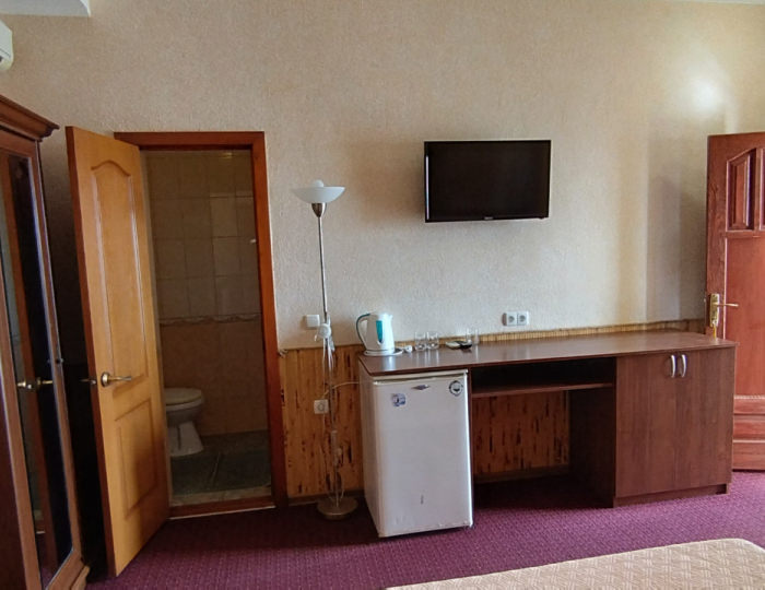 Номер 3-местный 1-комнатный с видом на море - Гостиница «Золотые Пески» Феодосия