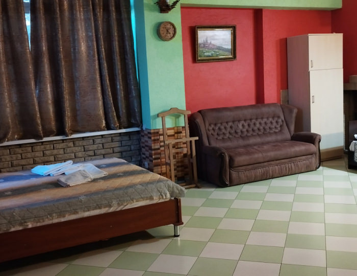 Номер 4-местный 1-комнатный с видом на море - Гостиница «Золотые Пески» Феодосия