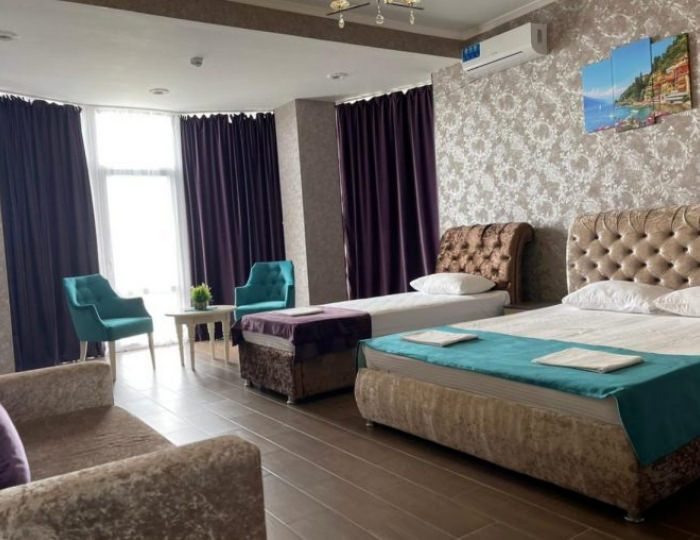 Люкс Семейный 4-местный 1-к - Гостевой дом Gold / Голд Феодосия