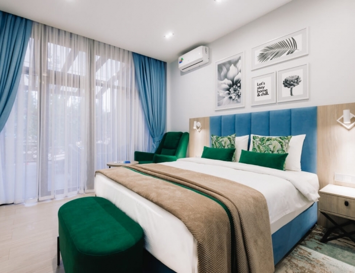 Семейный Семейный с террасой двухкомнатный  6 корпус - Санаторий «Заполярье» Сочи