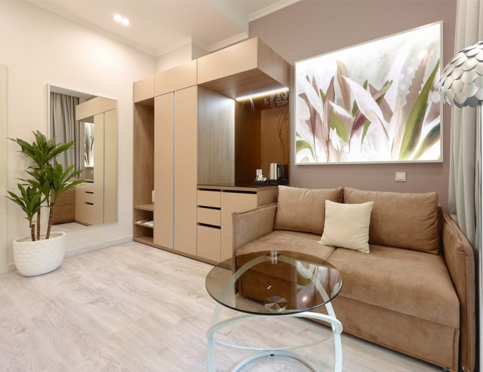 Стандартный 2-местный 2-комнатный с балконом, корпус 5 - Санаторий «Заполярье» Сочи