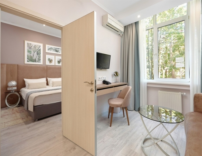 Стандартный 2-местный 2-комнатный без балкон, корпус 5 - Санаторий «Заполярье» Сочи