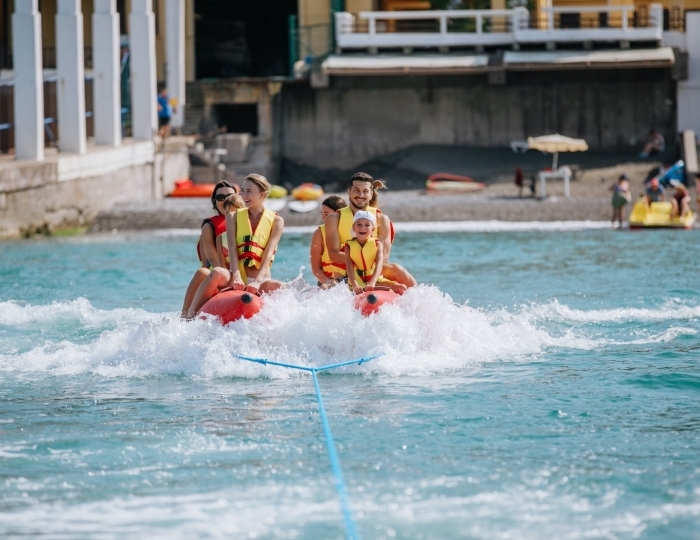 Собственный пляж - Санаторий «Заполярье» Сочи