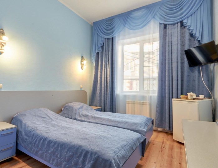 Номер стандарт с 2 односпальными кроватями - Гостиница «Эдельвейс» Новоабзаково