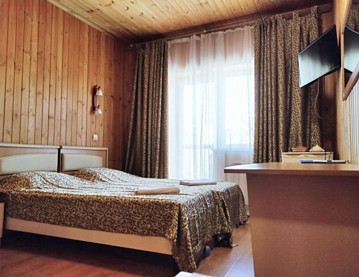 Номер стандарт с 2 односпальными кроватями - Гостиница «Эдельвейс» Новоабзаково