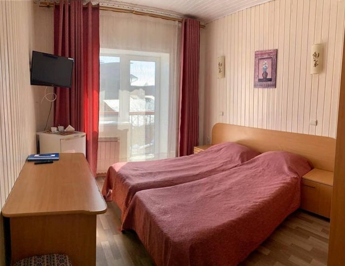 Номер стандарт с 2 односпальными кроватями - Гостиница «Эдельвейс» Новоабзаково