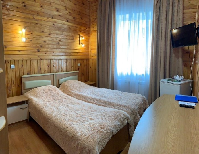 Номер стандарт с 2 односпальными кроватями - Гостиница «Эдельвейс» Новоабзаково