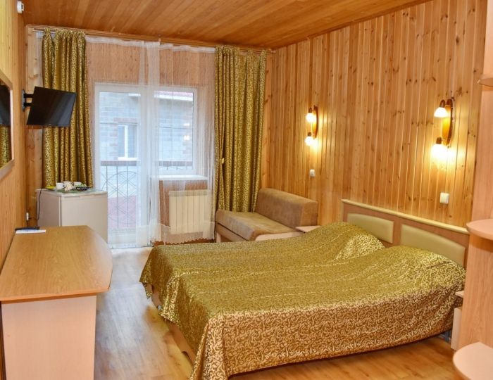 2-местный номер стандарт улучшенный - Гостиница «Эдельвейс» Новоабзаково