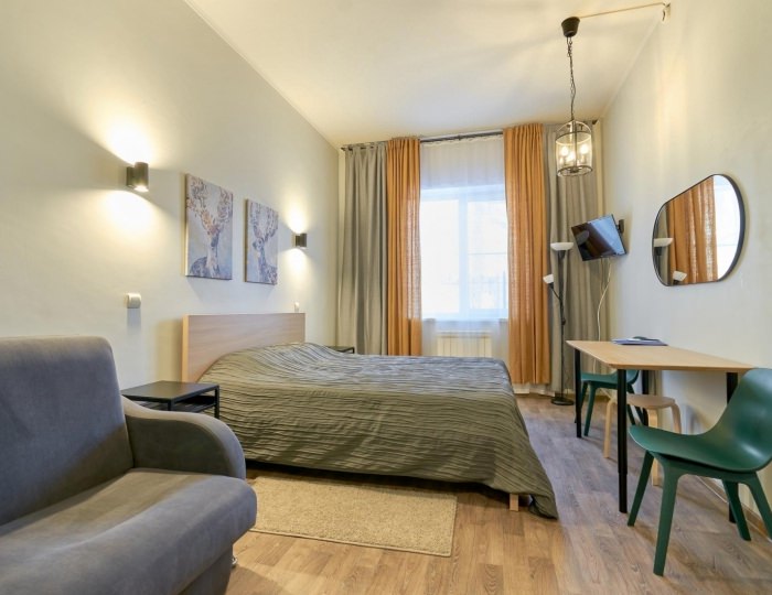 2-местный номер стандарт улучшенный - Гостиница «Эдельвейс» Новоабзаково