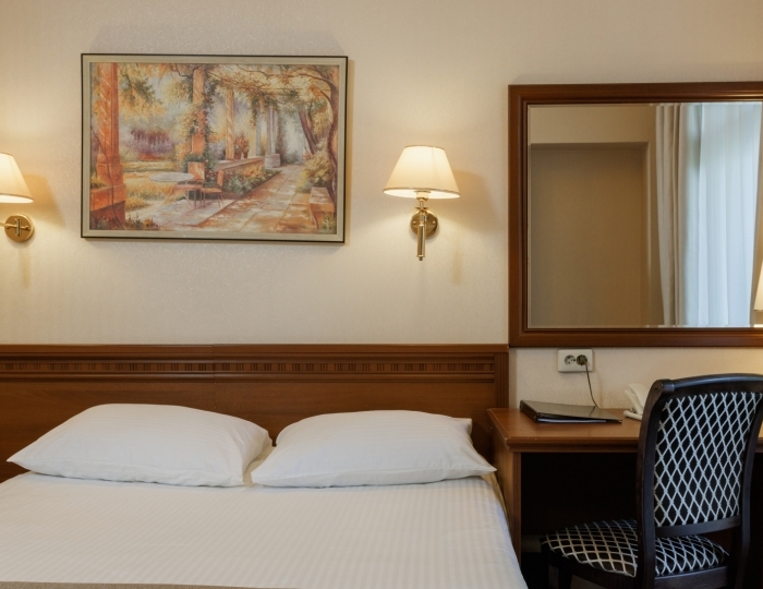 Комфорт 1-местный 1-комнатный К1К1м1к1 - Клинический санаторий «Металлург» Сочи