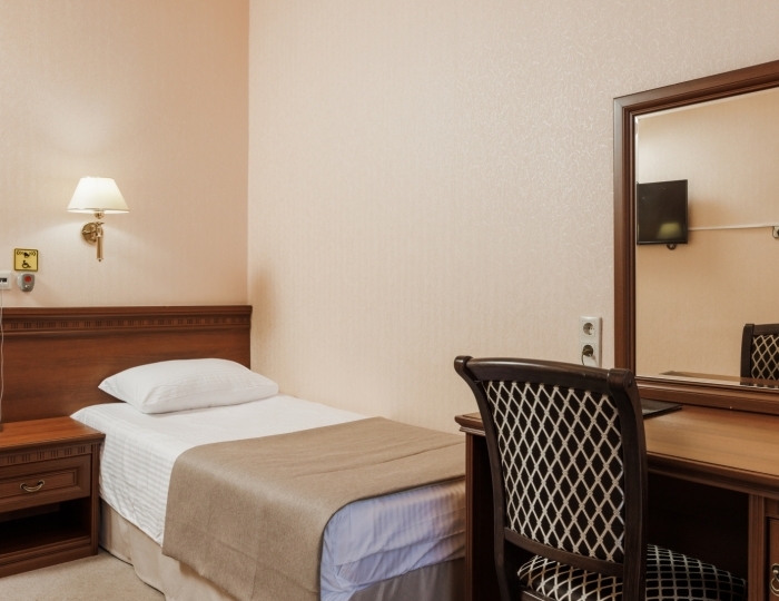 Стандарт 1К1м1к1,1-местный 1-комнатный 1корпус,12,2 кв.м - Клинический санаторий «Металлург» Сочи