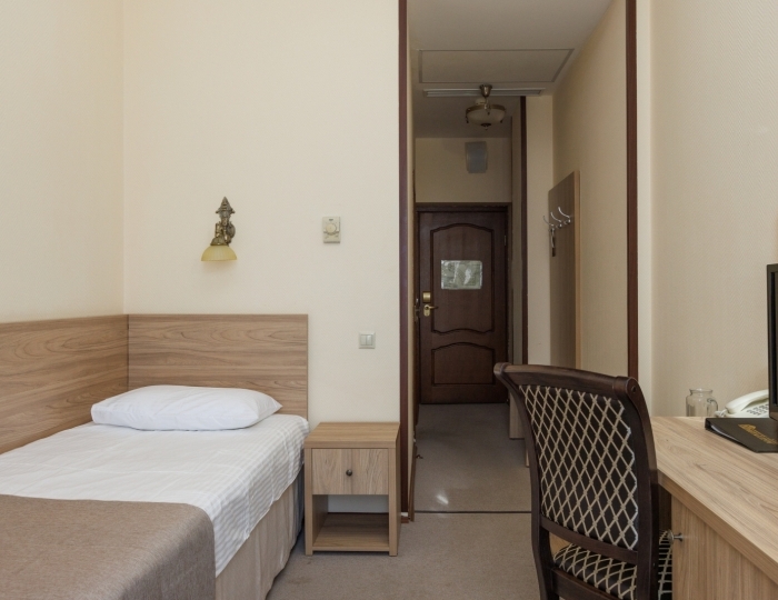 Стандарт 1К1м1к1,1-местный 1-комнатный 1корпус,12,2 кв.м - Клинический санаторий «Металлург» Сочи