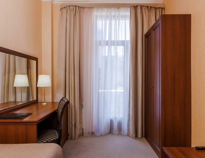 Стандарт 1К1м1к1,1-местный 1-комнатный 1корпус,12,2 кв.м - Клинический санаторий «Металлург» Сочи