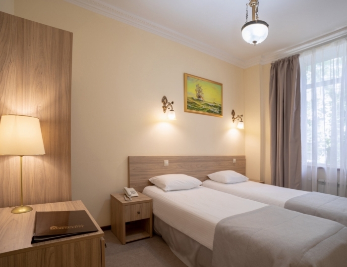 Стандарт 1К2м1к1,2-местный 1-комнатный - Клинический санаторий «Металлург» Сочи