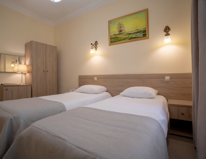 Стандарт 1К2м1к1,2-местный 1-комнатный - Клинический санаторий «Металлург» Сочи