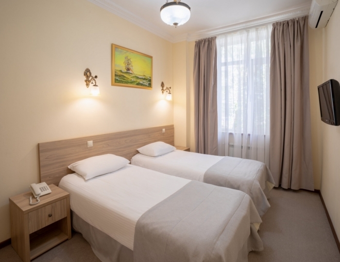 Стандарт 1К2м1к1,2-местный 1-комнатный - Клинический санаторий «Металлург» Сочи