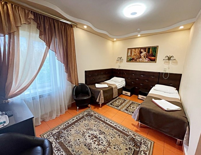 Номер стандарт с 2 односпальными кроватями - Гостиница «Музеон»