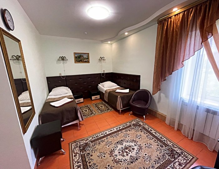 Номер стандарт с 2 односпальными кроватями - Гостиница «Музеон»