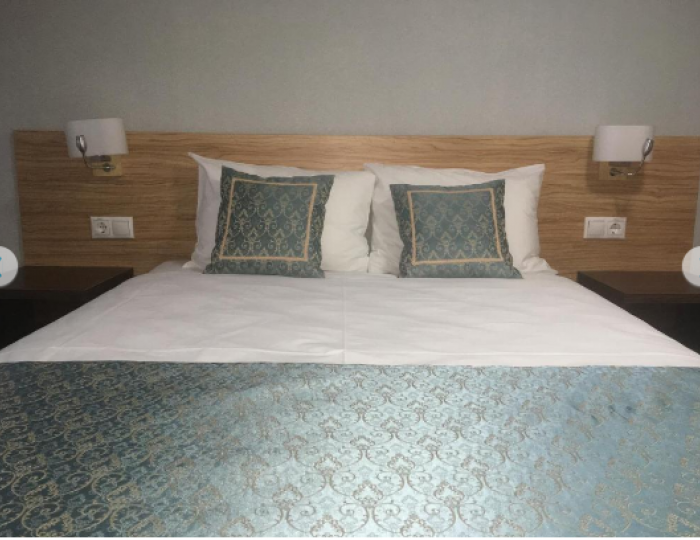 Номер стандарт с 1 двуспальной кроватью (без окна) - Мини-отель «Биба» Энем