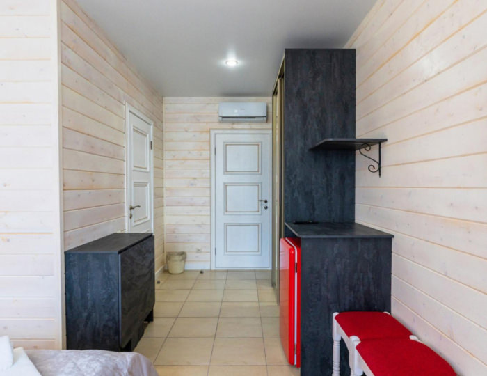 Номер стандарт с 1 двуспальной кроватью №2 - Отель «Даховская Долина»