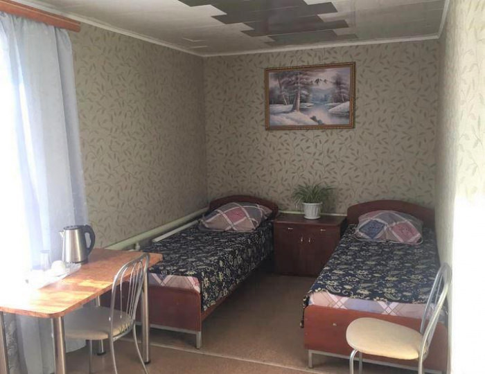 Кровать в 2-местном общем номере - Мини-отель «Транзит» Поспелиха