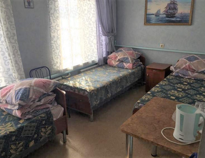 Кровать в 3-местном общем номере - Мини-отель «Транзит» Поспелиха