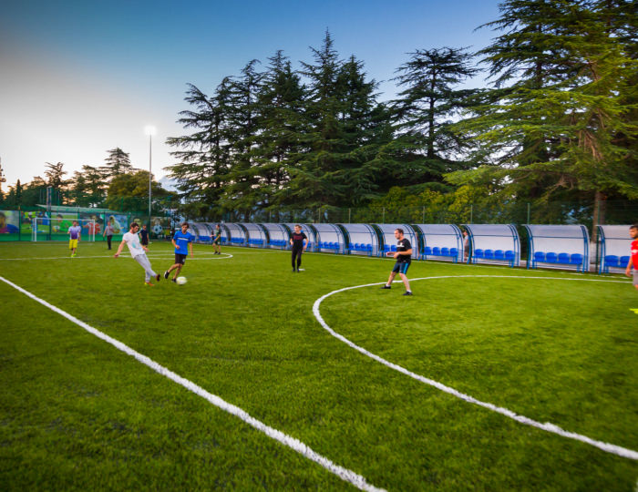 Баскетбольная и футбольная площадки - Пансионат «Литфонд»